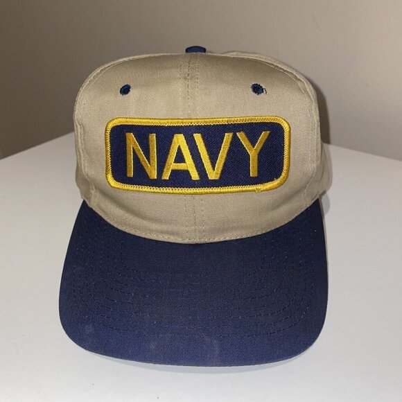 VINTAGE Nissun US NAVY Cap/Hat Snap Back Adjustable Hat One Size - Picture 1 of 9